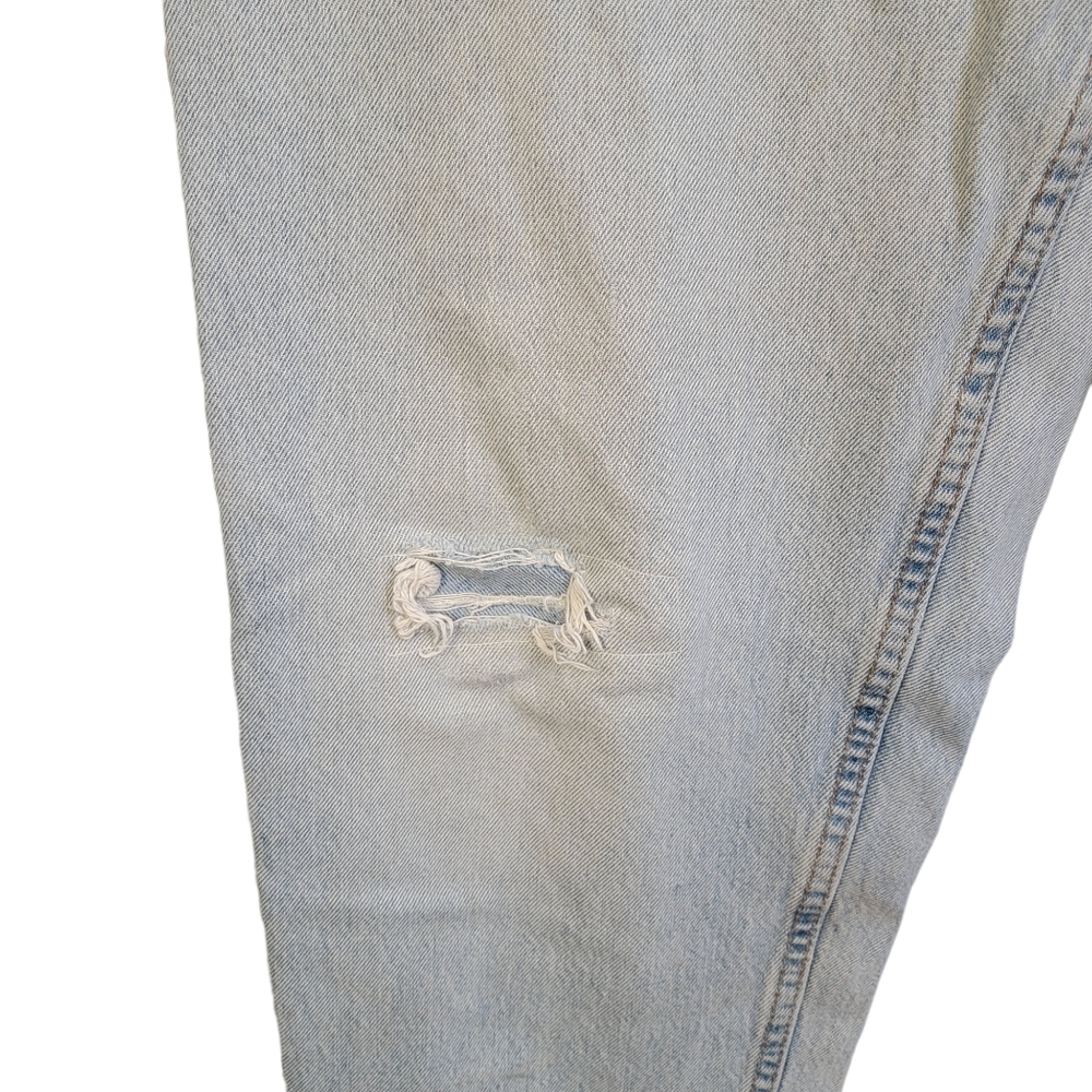 Levi's 560 Vintage 90's Light Wash Hashed Distressed Denim Jeans Men's 36x34 - Picture 11 of 15